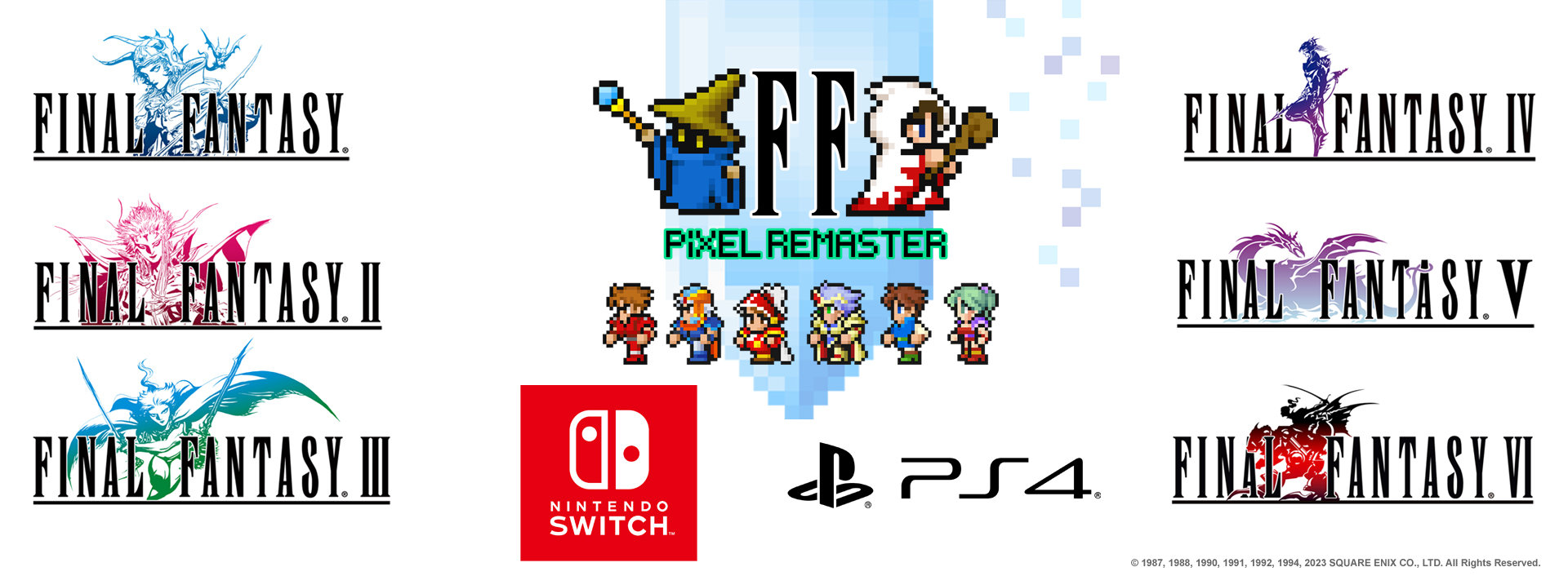 FINAL FANTASY I-VI PIXEL REMASTER Bundle