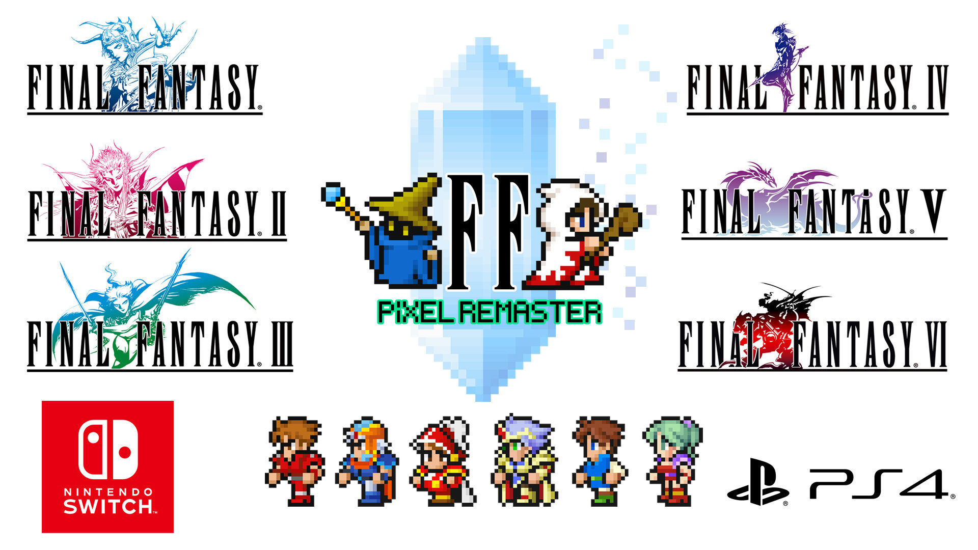 FINAL FANTASY I-VI PIXEL REMASTER Bundle