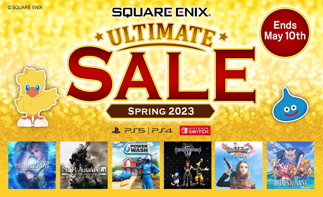 Downloadable versions of popular Square Enix games are on sale now! 