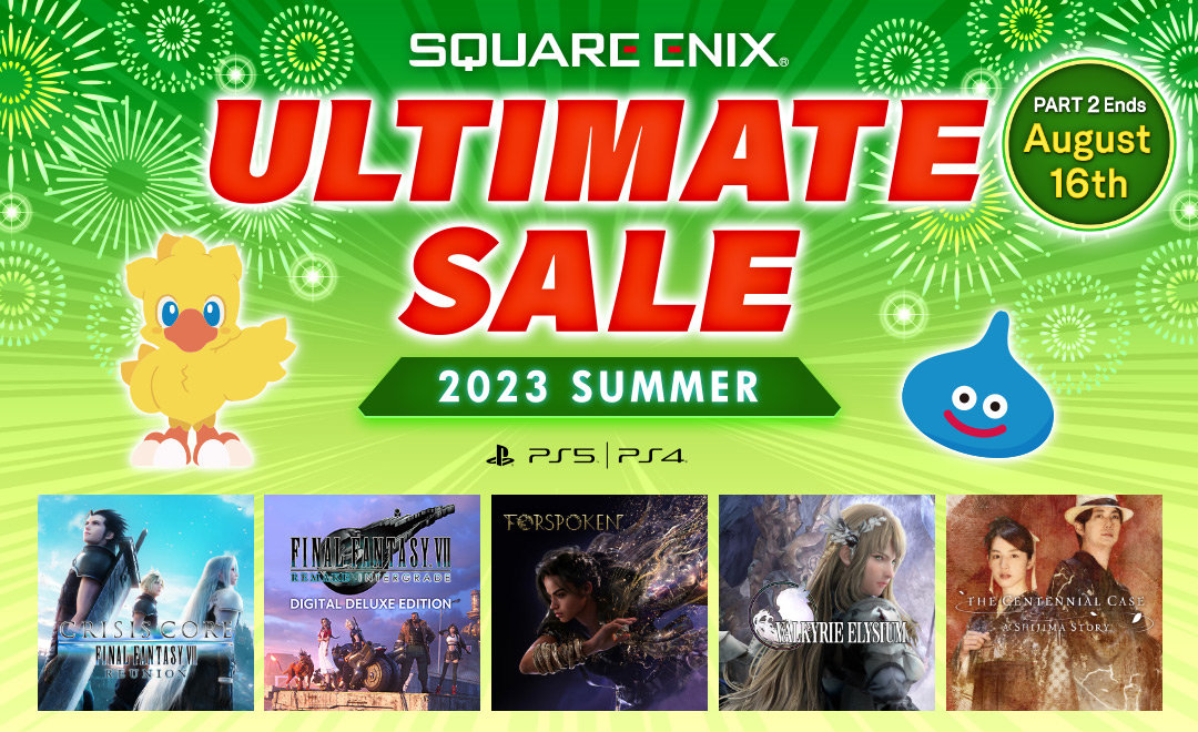 Downloadable versions of popular Square Enix games are on sale now!