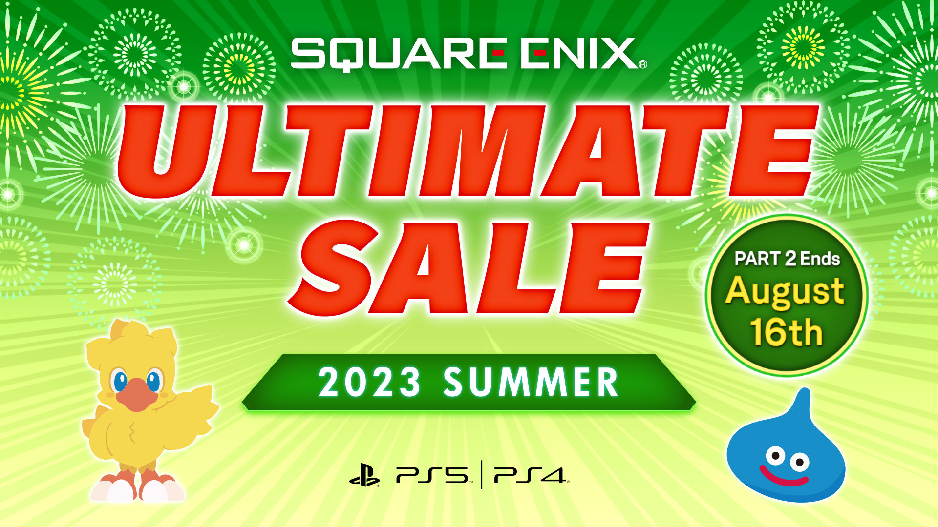 Downloadable versions of popular Square Enix games are on sale now!