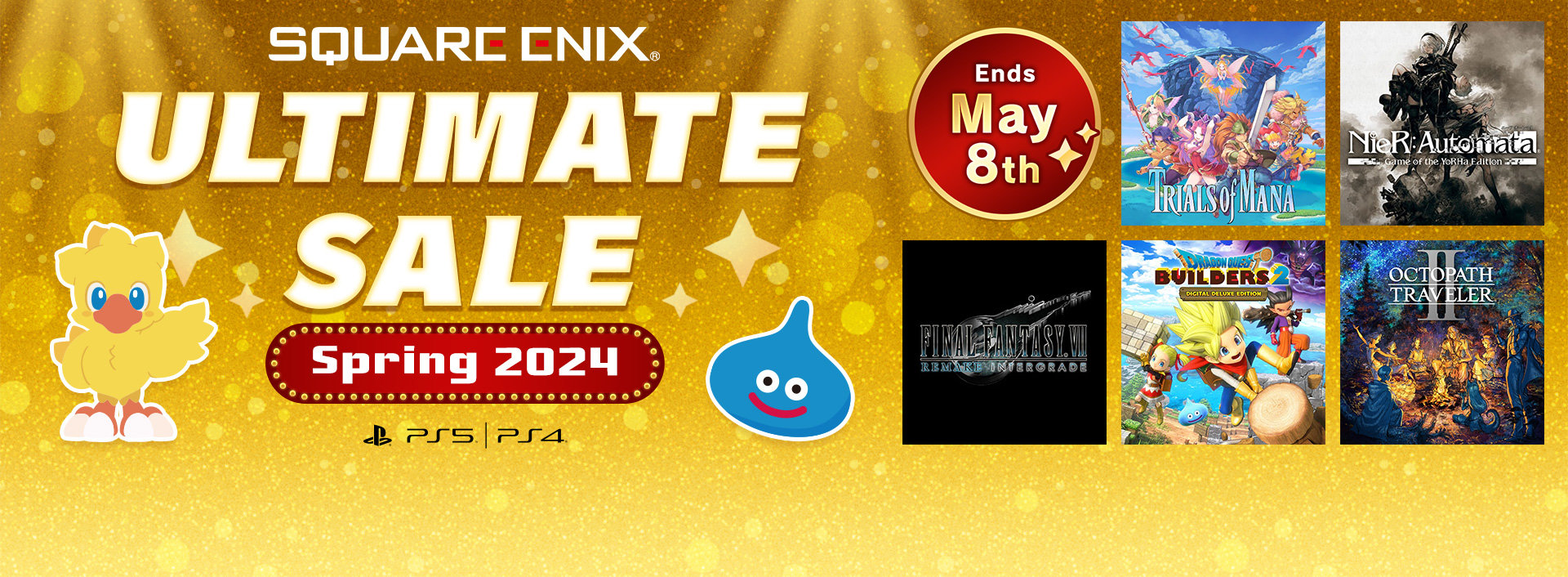 SQUARE ENIX SPRING SALE 2024