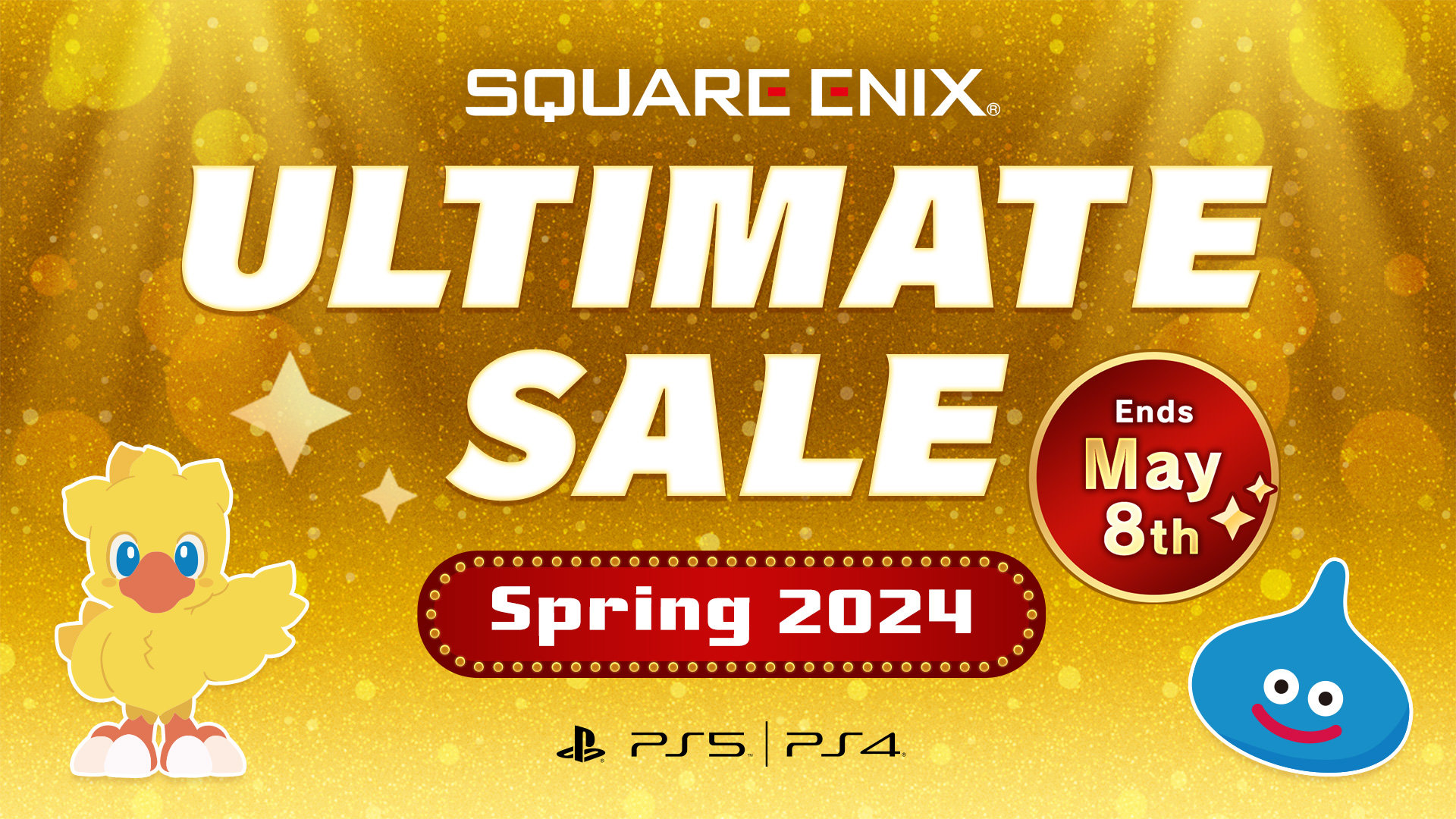 SQUARE ENIX SPRING SALE 2024