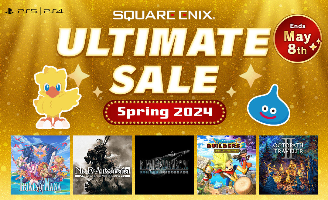 SQUARE ENIX SPRING SALE 2024