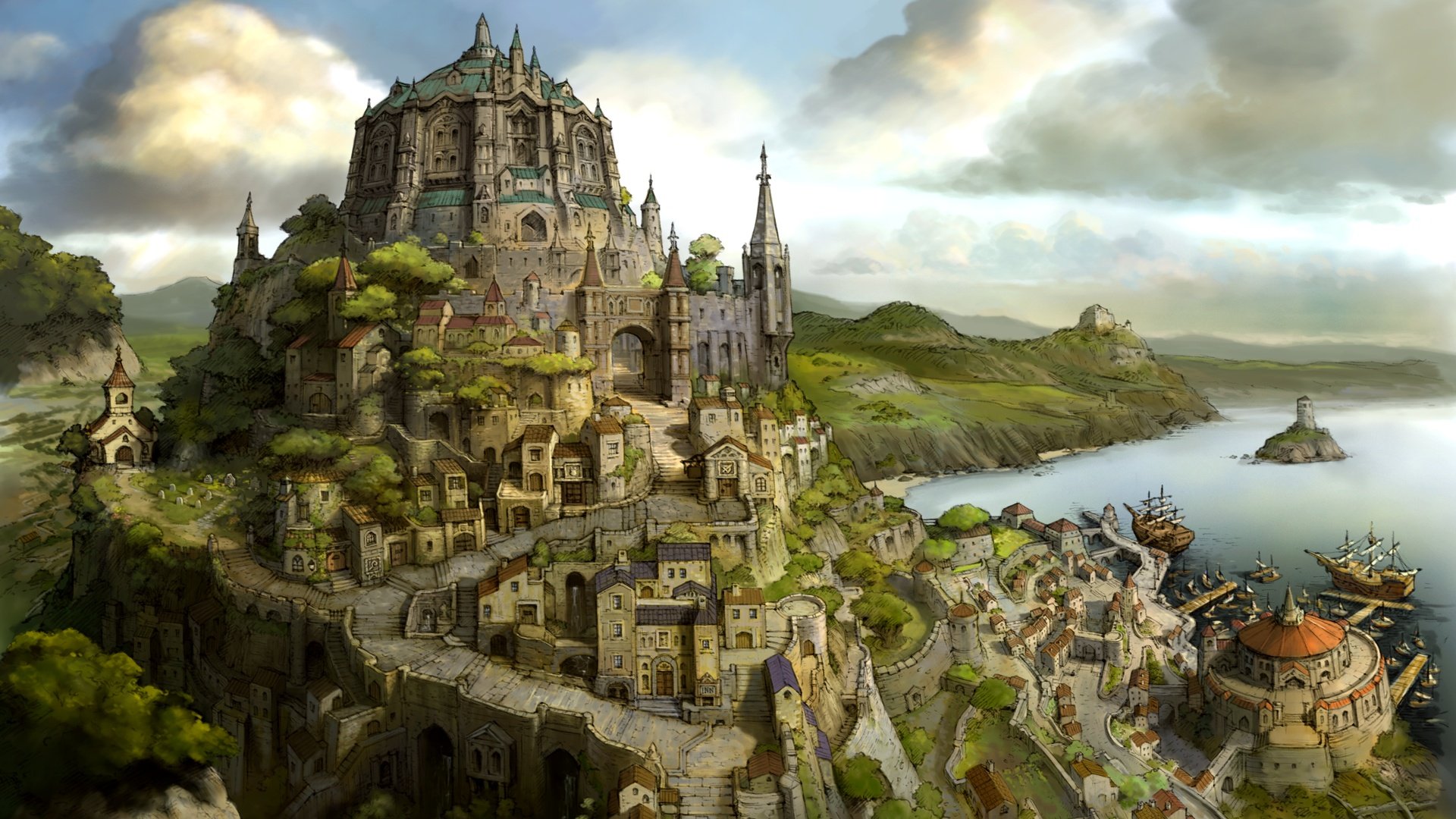 BRAVELY DEFAULT FLYING FAIRY HD Remaster - World Introduction