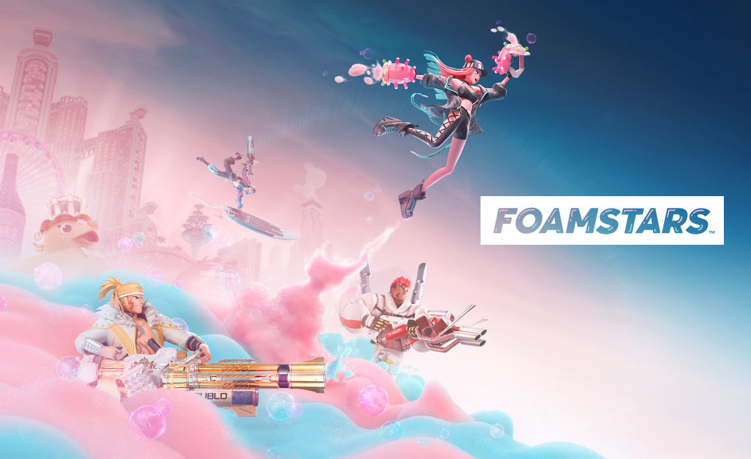 SQUARE ENIX TO LAUNCH FOAMSTARS - 4V4 FOAM PARTY SHOOTER - FEBRUARY 6 ON PLAYSTATION PLUS