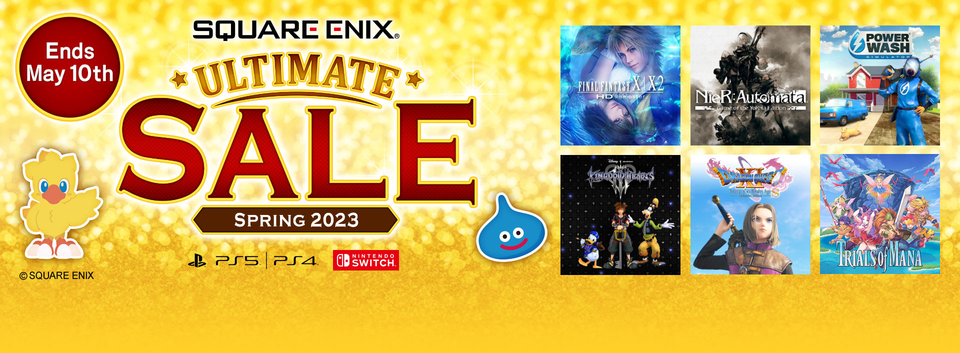 Downloadable versions of popular Square Enix games are on sale now! 