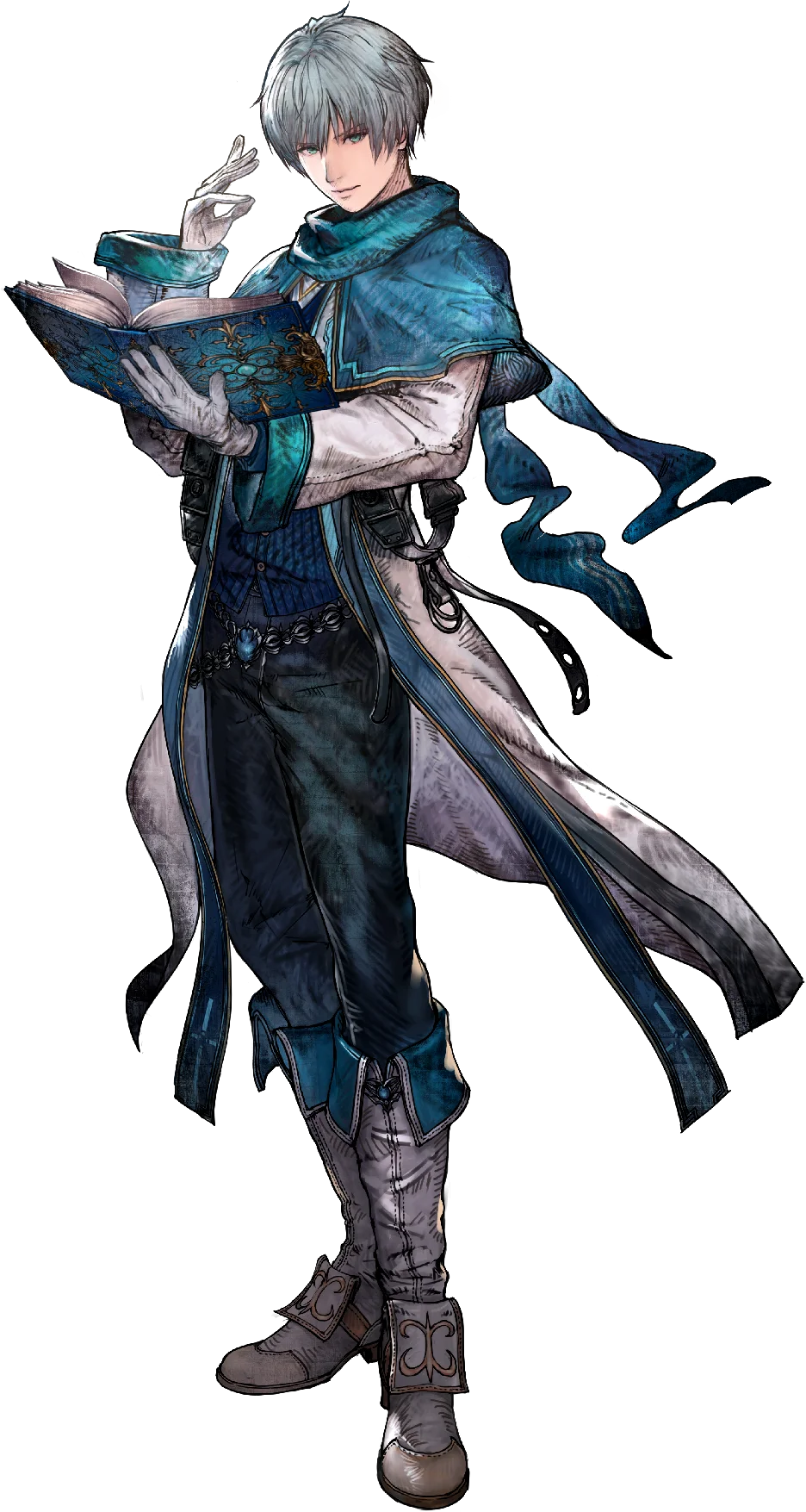 Nichol official character artwork